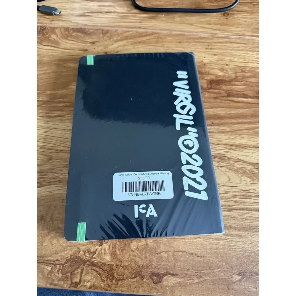 MINT CONDITION: Virgil Abloh ICA Notebook: Artwork Missing; Off-White